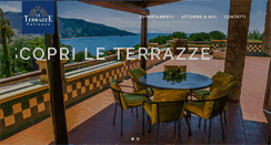 Desktop Screenshot of leterrazzepalinuro.net
